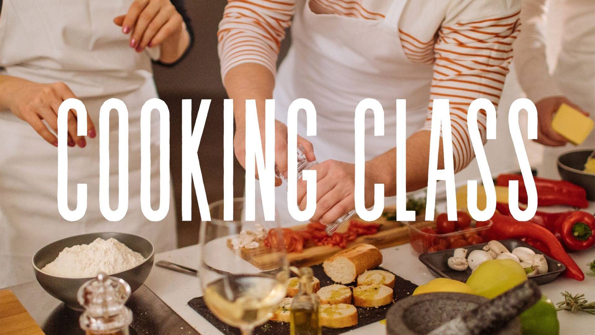 cooking class in villa